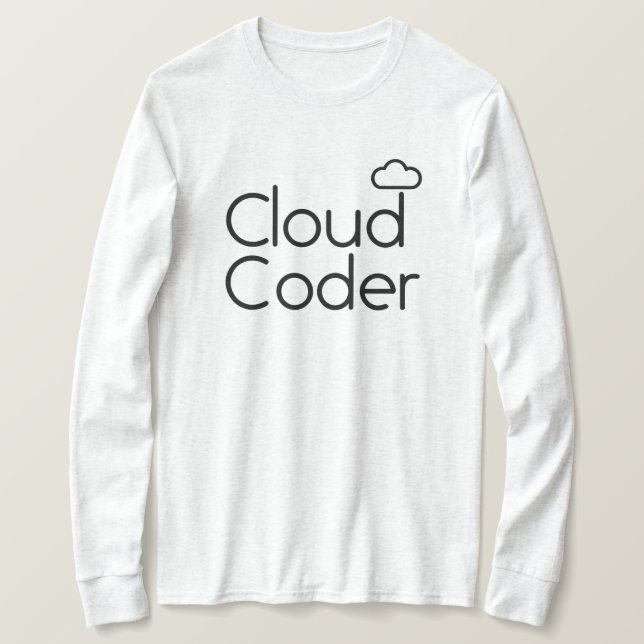 Cloud Coder T-Shirt  (Design Front)