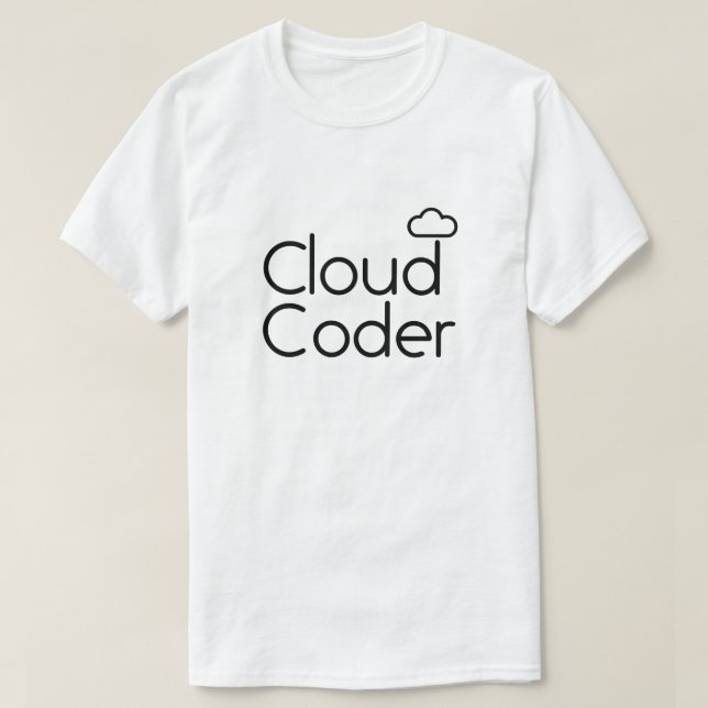 Cloud Coder T-Shirt (Design Front)