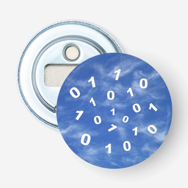Cloud Computing Data Bottle Opener (Front)