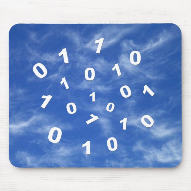 Cloud Computing Data Mouse Pad (Front)