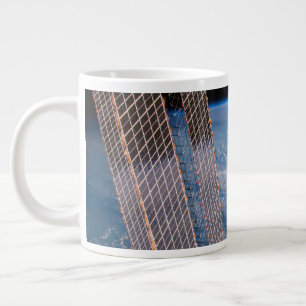 Cloud-Covered Tasman And Coral Seas. Large Coffee Mug