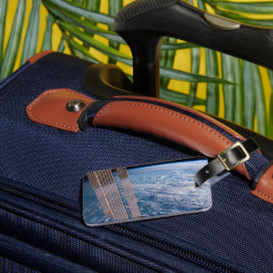 Cloud-Covered Tasman And Coral Seas. Luggage Tag