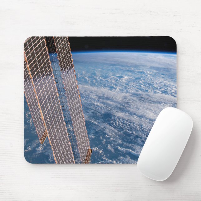 Cloud-Covered Tasman And Coral Seas. Mouse Pad (With Mouse)