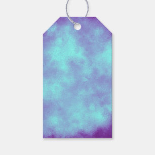 Cloud Effect – Purple & Blue Gift Tags