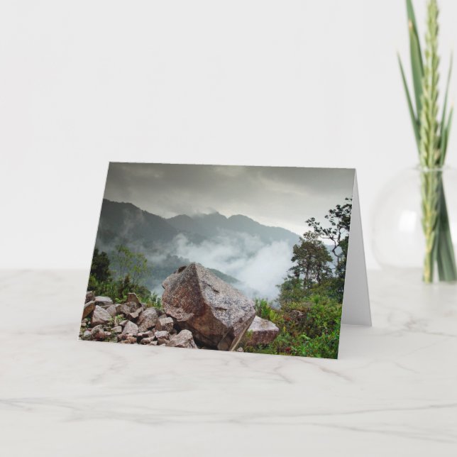 Cloud forest card (Front)