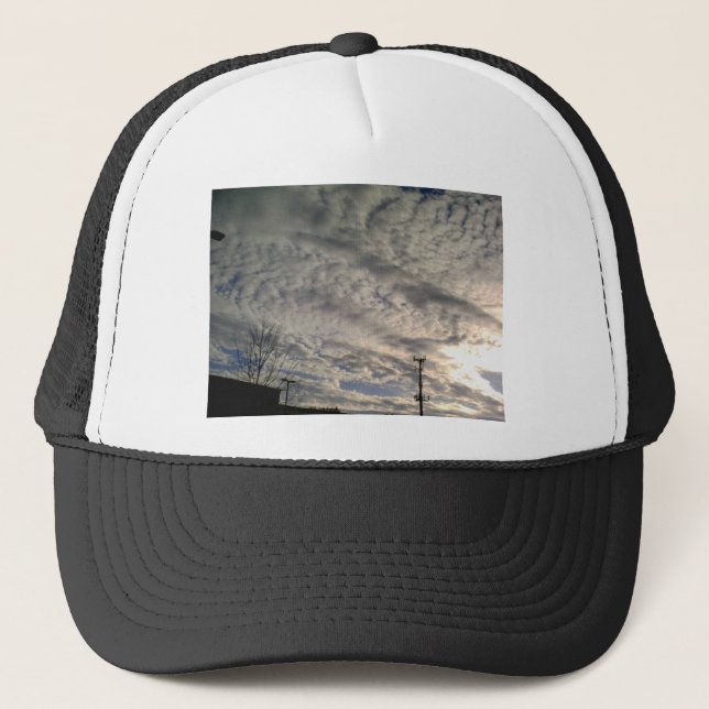 Cloud Formation Trucker Hat (Front)