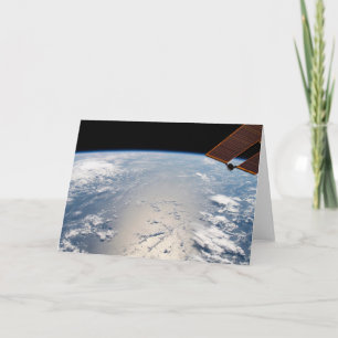 Cloud Formations Surrounding Sunglint Off Pacific Card