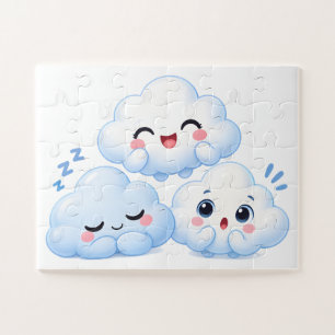 Cloud Friends Trio Jigsaw Puzzle