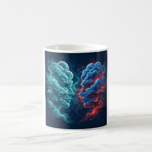Cloud Giants — AI Cloud War Art Mug