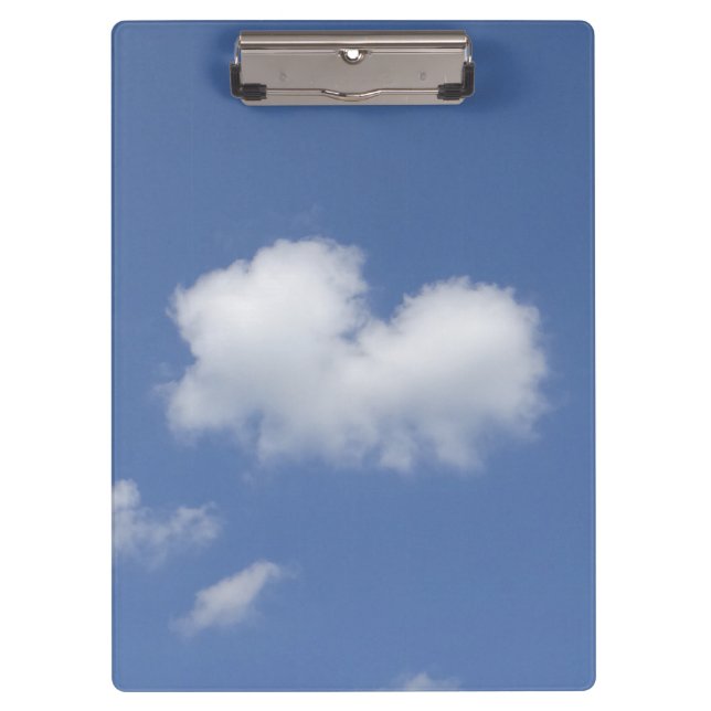 Cloud Heart  Clipboard (Front)