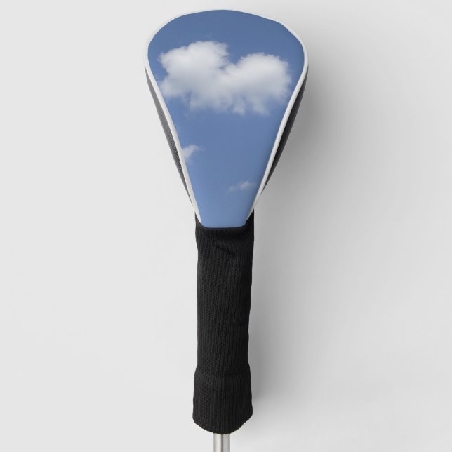Cloud Heart  Golf Head Cover (Front)