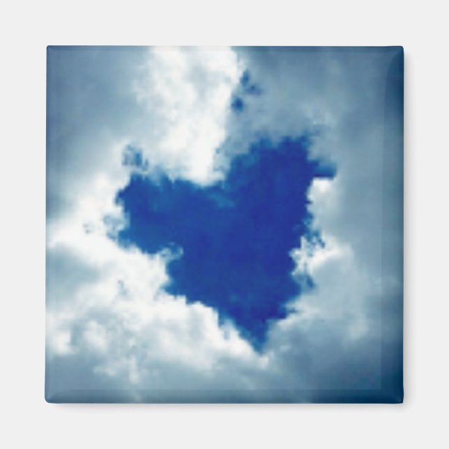 Cloud Heart Magnet (Front)