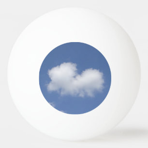 Cloud Heart Ping Pong Ball