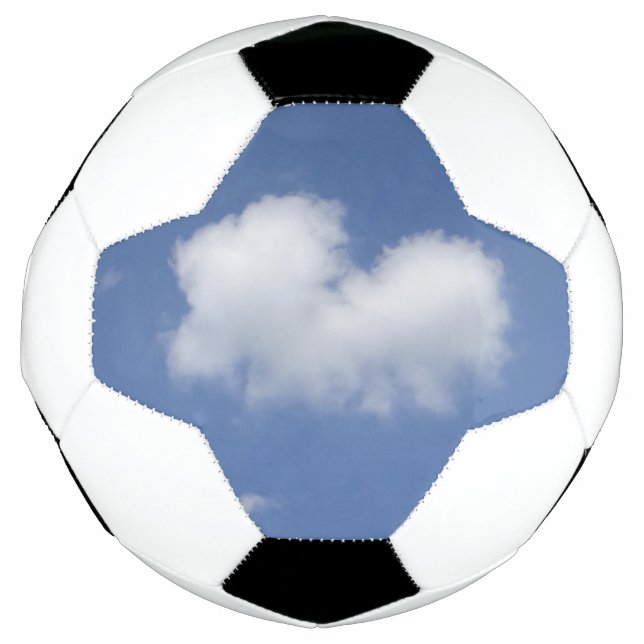 Cloud Heart  Soccer Ball (Front)