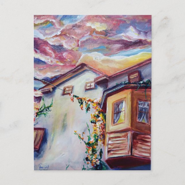 Cloud House Postcard (Front)