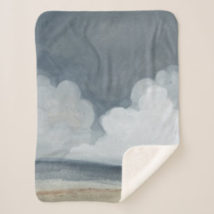 Cloud Landscape Sherpa Blanket