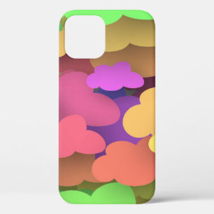 Cloud-little-clouds-colour iPhone 12 Case