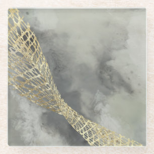 Cloud Matrix Glass Coaster