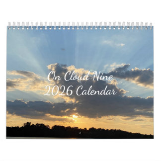 Cloud Nine 12-month 2026 Calendar