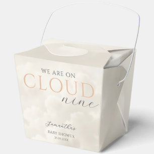 Cloud Nine Elegant Baby Shower Favour Box
