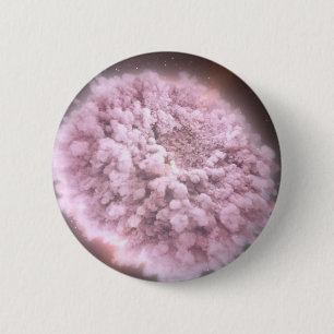 Cloud Of Debris From Two Neutron Stars 6 Cm Round Badge