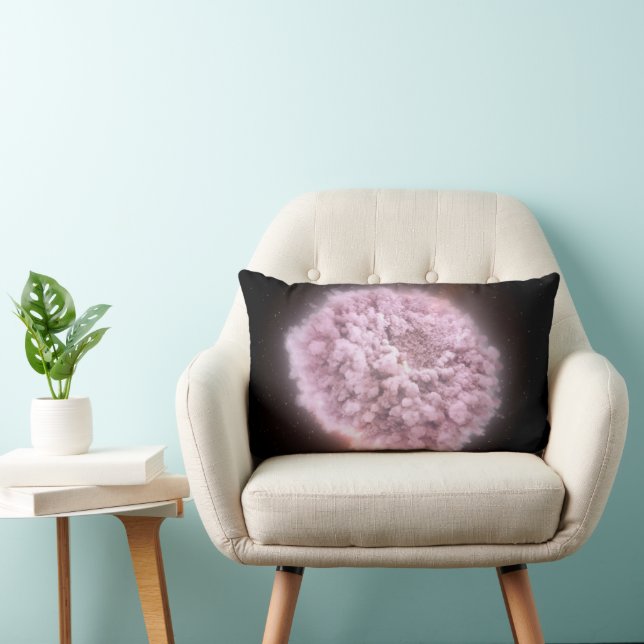 Cloud Of Debris From Two Neutron Stars Lumbar Cushion (Chair)