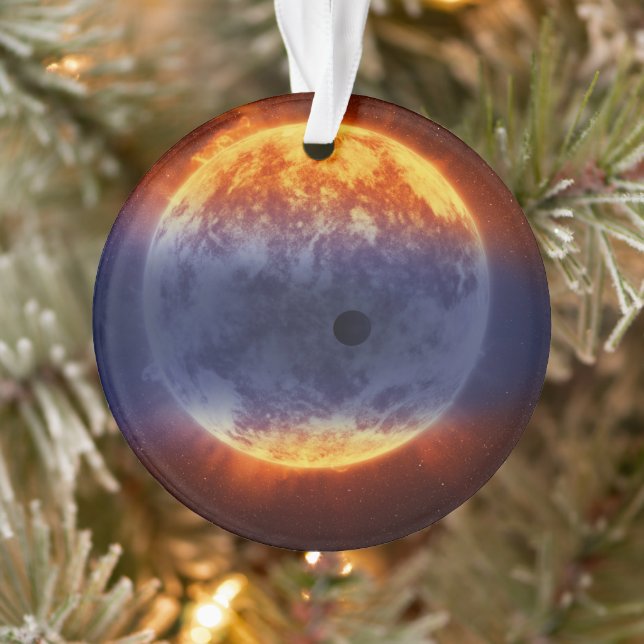 Cloud Of Hydrogen Gas Off Exoplanet Gj 3470b Ornament (Tree)