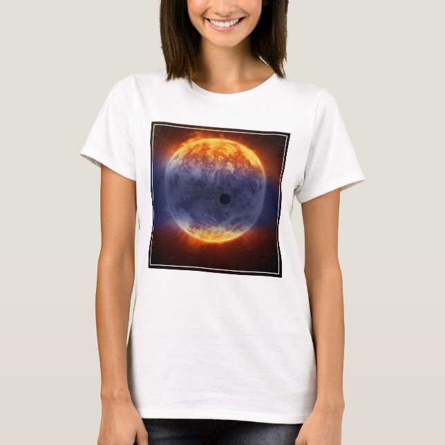Cloud Of Hydrogen Gas Off Exoplanet Gj 3470b T-Shirt (Front)