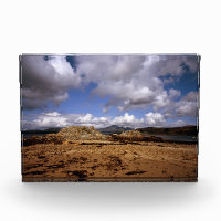 Cloud passing over Blabheinn Isle of Skye Scotland