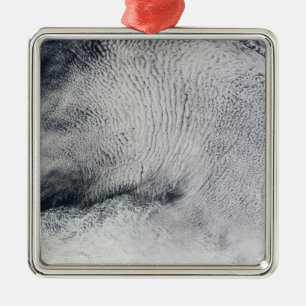 Cloud patterns and sea ice in the Southern Ocea Metal Tree Decoration
