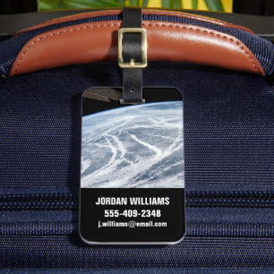 Cloud Patterns South Of The Aleutian Islands. Luggage Tag