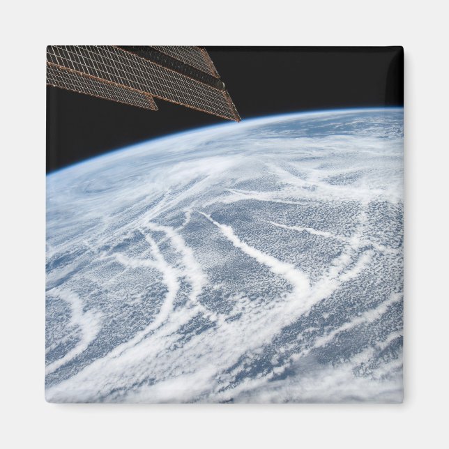 Cloud Patterns South Of The Aleutian Islands. Magnet (Front)