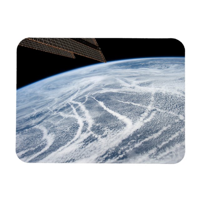 Cloud Patterns South Of The Aleutian Islands. Magnet (Horizontal)