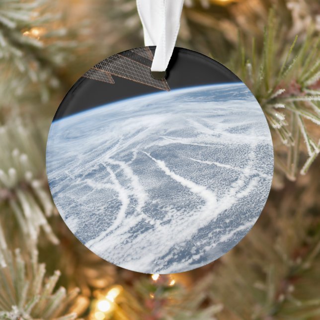 Cloud Patterns South Of The Aleutian Islands. Ornament (Tree)