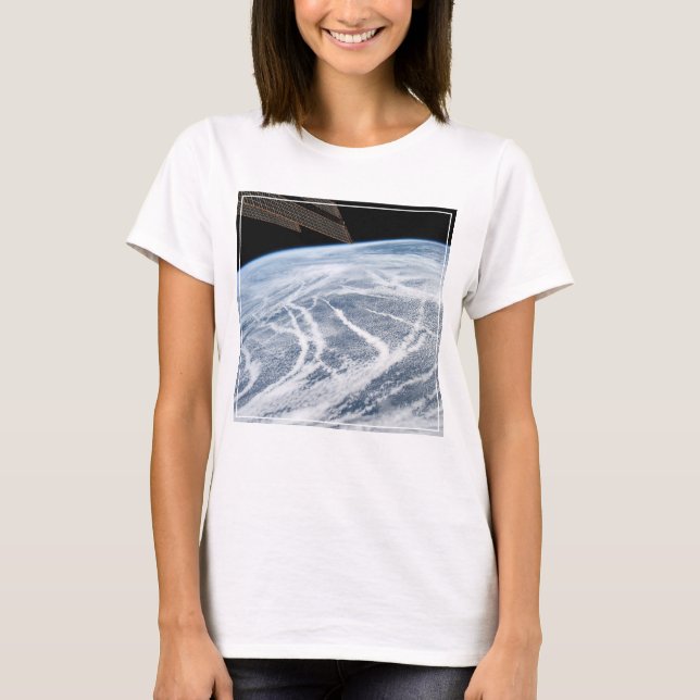 Cloud Patterns South Of The Aleutian Islands. T-Shirt (Front)