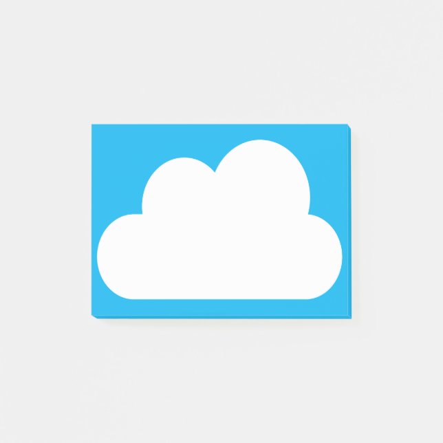 Cloud Post-it Notes (Front)