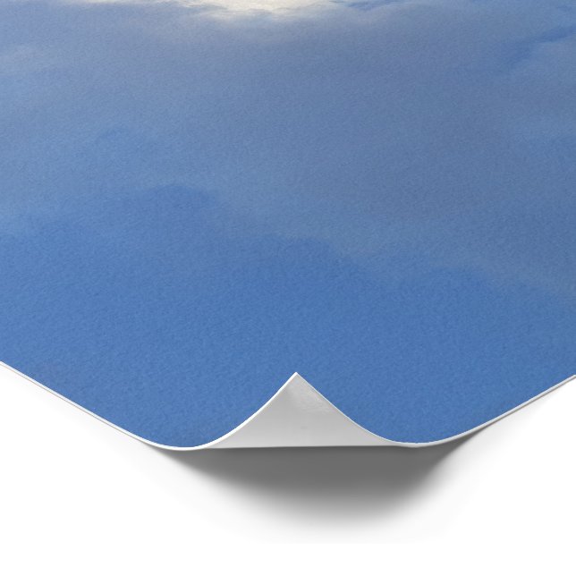 Cloud Poster 16”x12” (Corner)