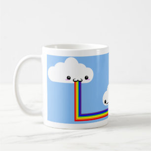 Cloud Puking Rainbow Mug