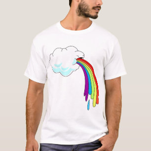 Cloud Puking Rainbow T-shirt