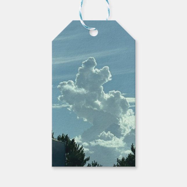 Cloud Puppy Gift Tag (Front)