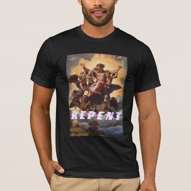 Cloud Rider Repent T-Shirt (Front)
