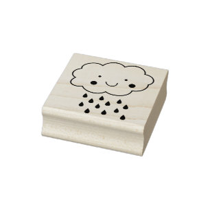 Cloud Rubber Stamp