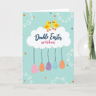 Cloud Shape Celebration Card