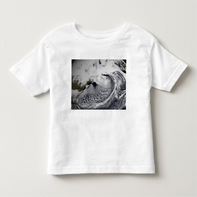 Cloud simulation of a single day 3 toddler T-Shirt (Front)