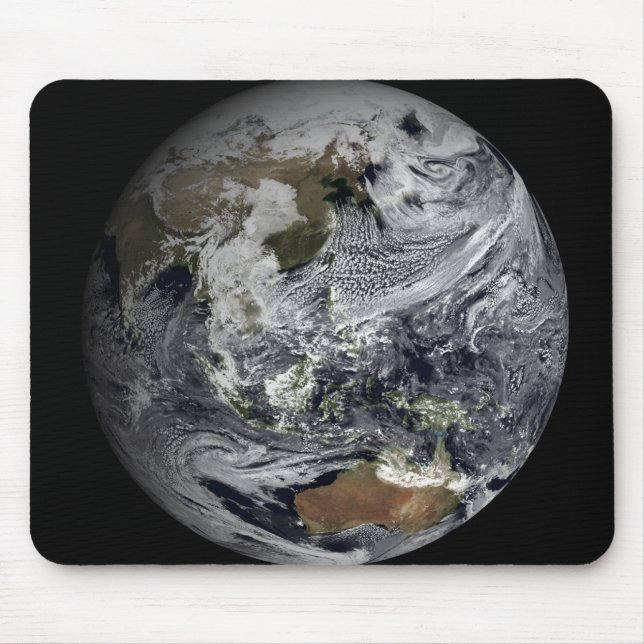Cloud simulation of the full Earth Mouse Pad (Front)