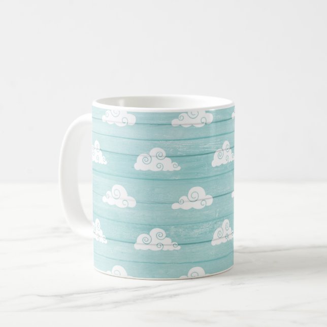 Cloud Sky blue Mug (Front Left)