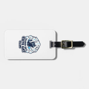 Cloud Sky Cute Cat Pet Lover Shirt Art - Cloud Sky Luggage Tag