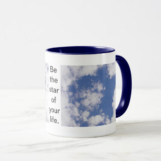 Cloud Stars Image Template Mug