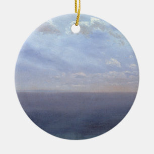 Cloud Study with Sea and Sky – Albert Bierstadt Ceramic Ornament