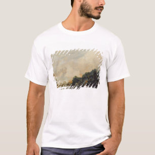 Cloud Study with Trees, 1821 (oil on paper laid do T-Shirt
